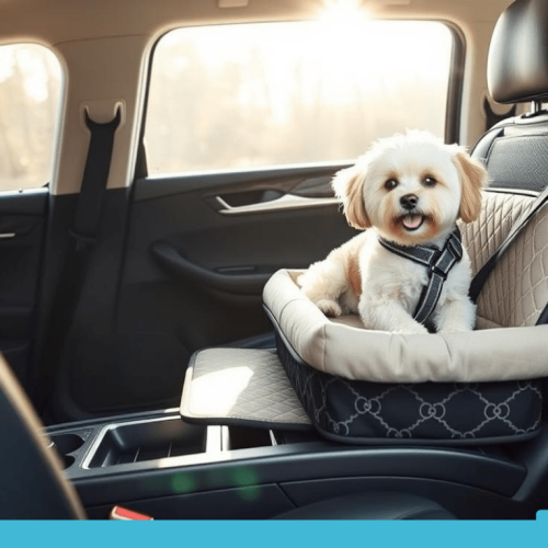 car console seat for dogs