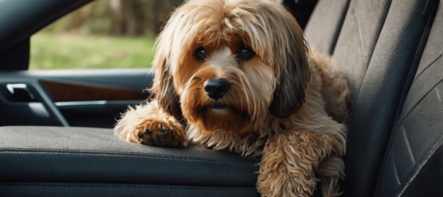 how to remove dog hair from car