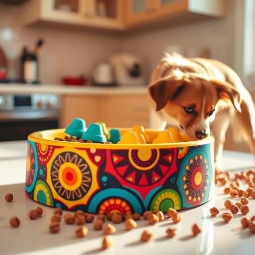 dog slow feeder bowl